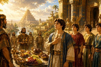 👑 FROM BABYLON TO THE ETERNAL KINGDOM | Chapter 1 – 🍇 Miniseries 2: 🙏 The Test of Faithfulness | 🙏 Poem 3 – Faithful Despite the Danger