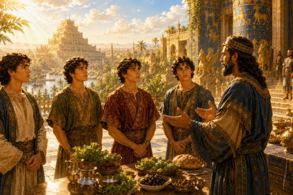 👑 FROM BABYLON TO THE ETERNAL KINGDOM | Chapter 1 – 🍇 Miniseries 2: 🙏 The Test of Faithfulness | 🌱 Poem 5 – The Ten-Day Test