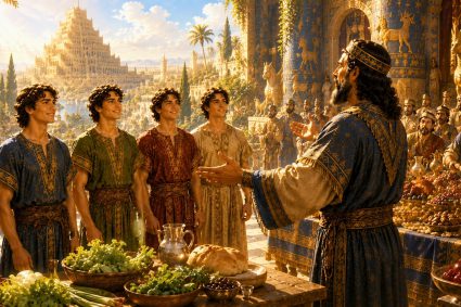 👑 FROM BABYLON TO THE ETERNAL KINGDOM | Chapter 1 – 🍇 Miniseries 2: 🙏 The Test of Faithfulness | ✨ Poem 6 – God’s Visible Blessing
