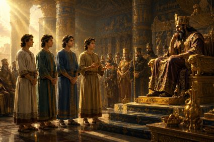 👑 FROM BABYLON TO THE ETERNAL KINGDOM | Chapter 1 – 🌟 Miniseries 3: 📖 Wisdom from Above | ✨ Poem 4 – Ten Times Wiser