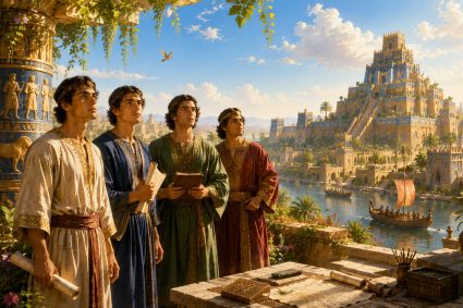 👑 FROM BABYLON TO THE ETERNAL KINGDOM | Ch. 1 – 🔥 Miniseries 4: 📖 The Prophetic Preparation | ⏳ Poem 1 – The School of Babylon